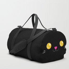 Children imaginary kitty friend CARBON (Chibi Palz cute companion) Duffle Bag