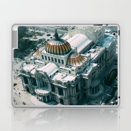 Mexico Photography - Big Palace In The Center Of Mexico City Laptop Skin