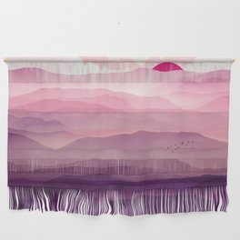 Ultra Violet Day Wall Hanging