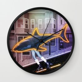 Sharkblade Wall Clock