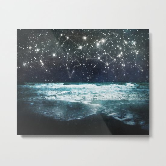 The Greek Upon the Stars Metal Print