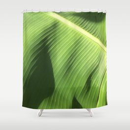 Banana Leaf Shower Curtain