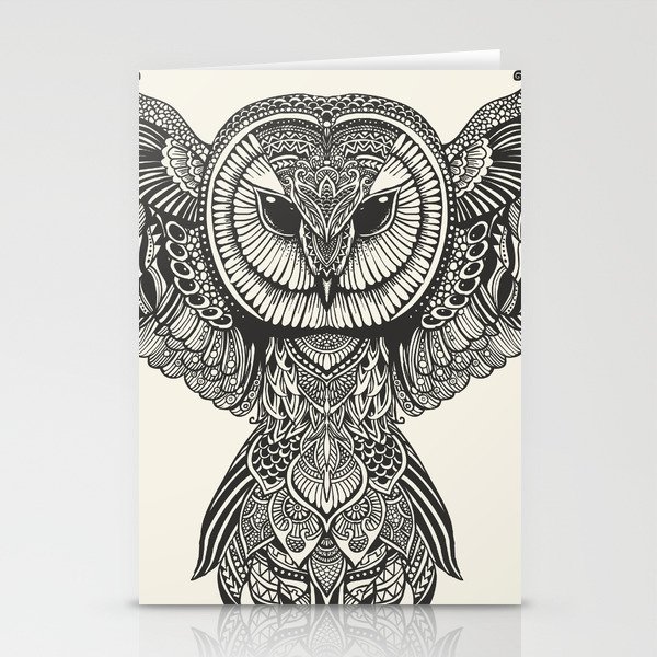 Barn Owl Stationery Cards