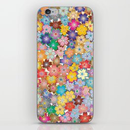 Flowers Galore 4 iPhone Skin