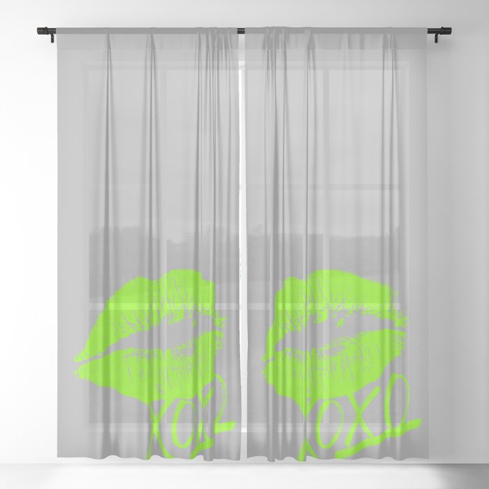 XOXO Sheer Curtain
