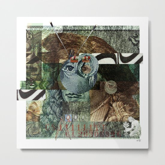 51 DM Collage Metal Print