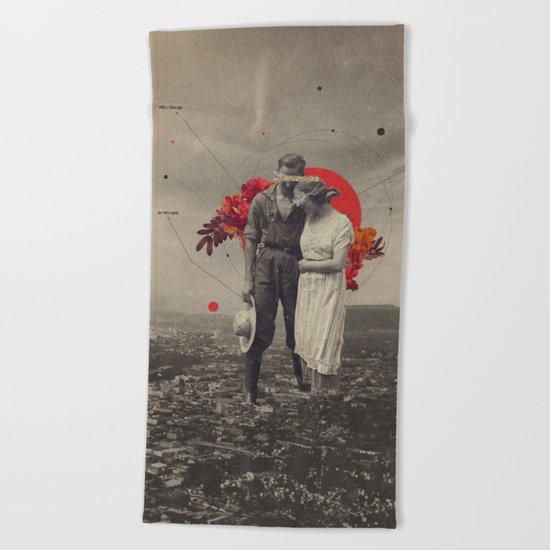 By My Side Beach Towel