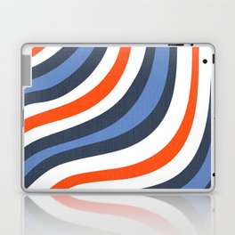Red White and Blue Skater Stripe Laptop Skin