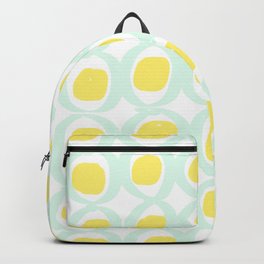 Blue and Yellow Dots Backpack