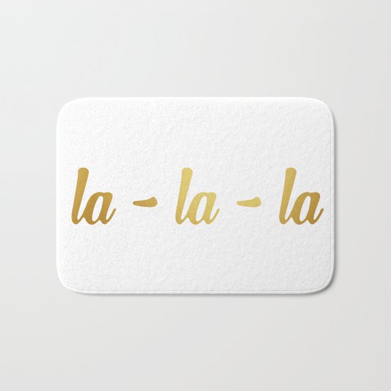 la-la-la 2 Bath Mat