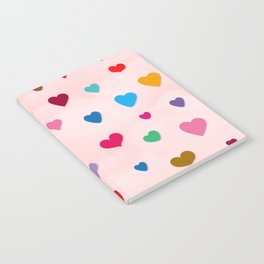 Hearts Notebook