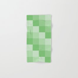 Four Shades of Green Square Hand & Bath Towel