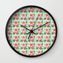 Floor Series: Peranakan Tiles 28 Wall Clock