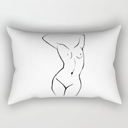 Hot lady Rectangular Pillow