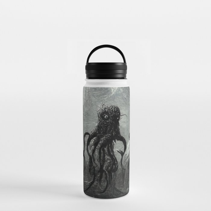 Nightmares are living in our World Water Bottle