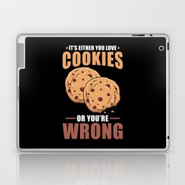 Cookie Lover Saying Laptop Skin