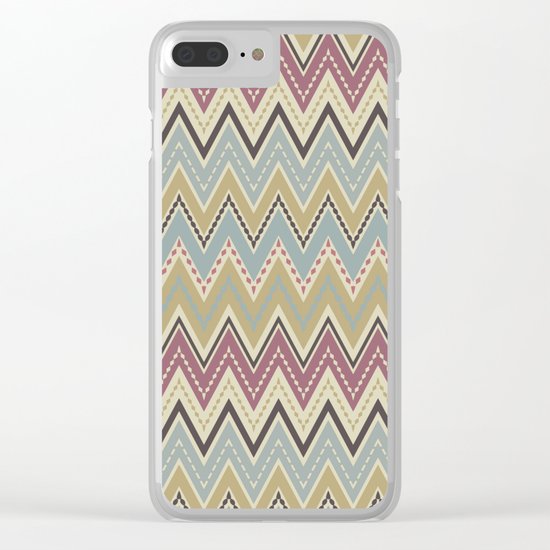 Ethnic patterns. Tribal pattern . Clear iPhone Case