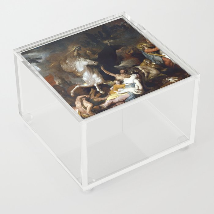 Death on the Pale Horse - Benjamin West  Acrylic Box