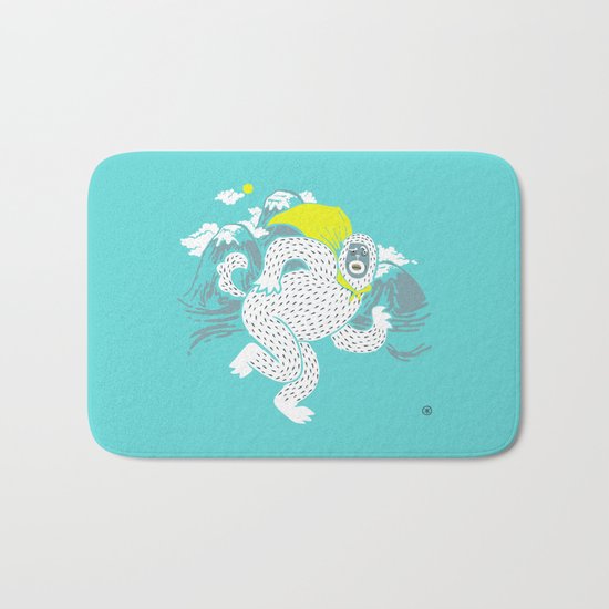 Save the Yeti Bath Mat