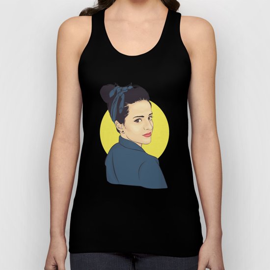 Lipstick Unisex Tank Top