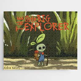 The Little Big Explorer | Children's Book Style Jigsaw Puzzle