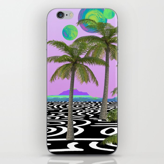 Palm Planet iPhone Skin