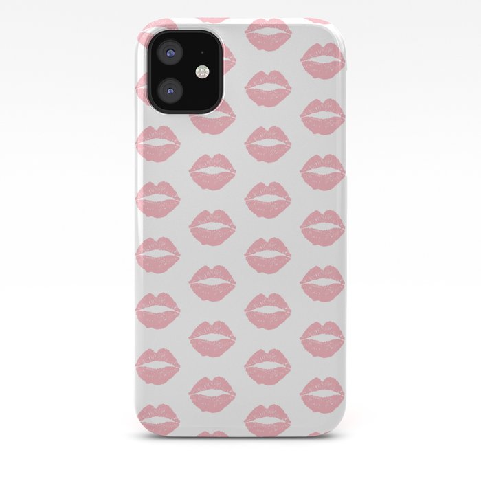 Coral Lips iPhone Case