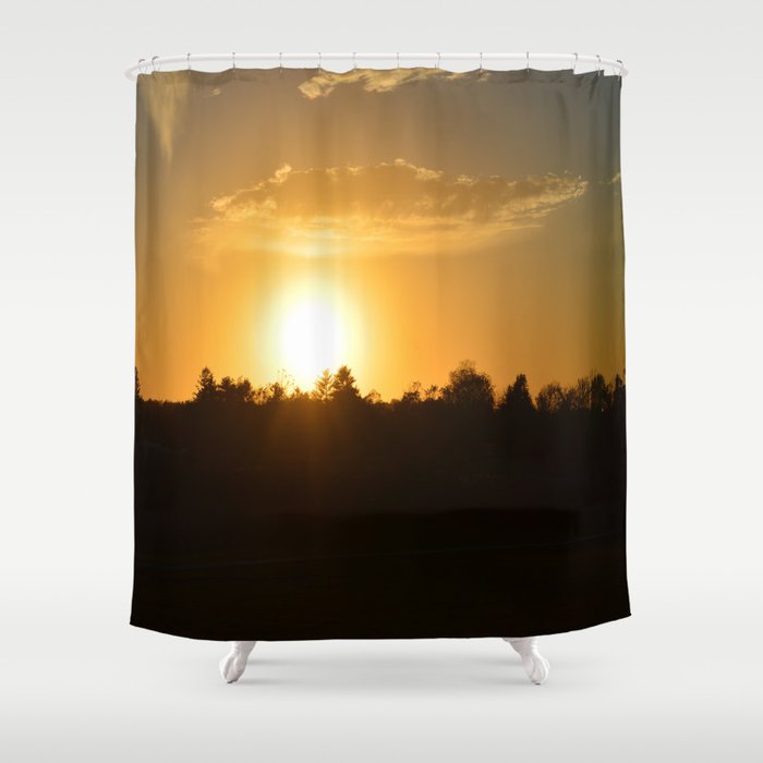 Everlasting Sunset Shower Curtain