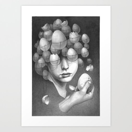 FRAGILE 3# Art Print
