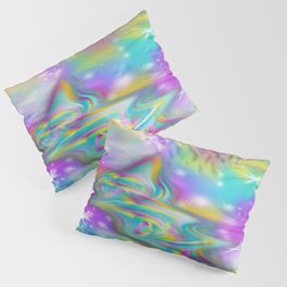 Swirl Slime Galaxy Pillow Sham