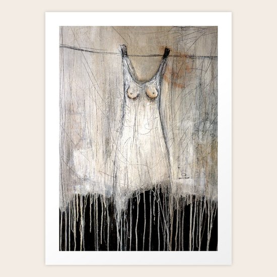 one Dress Art Print