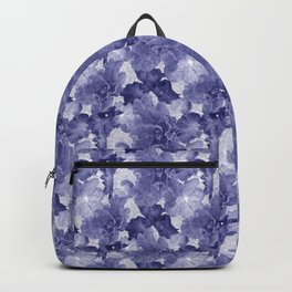 Flower Play in Blue Backpack | Floral, Monochromatic, Shadesofblue, Iris, Photo, Blueflowers, Glads, Digital, Digital Manipulation, Botanical 