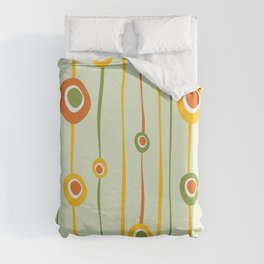 Abstract colored pattern design Duvet Cover