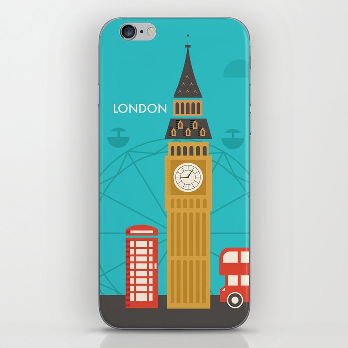 Attractions of London iPhone Skin