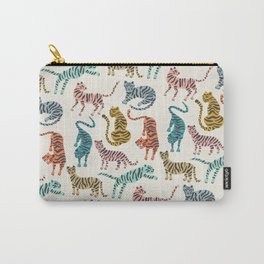 Tiger Collection – Retro Rainbow Carry-All Pouch