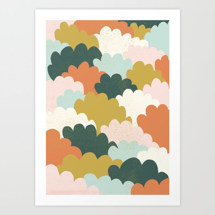 Cloudy Sky No2 Art Print