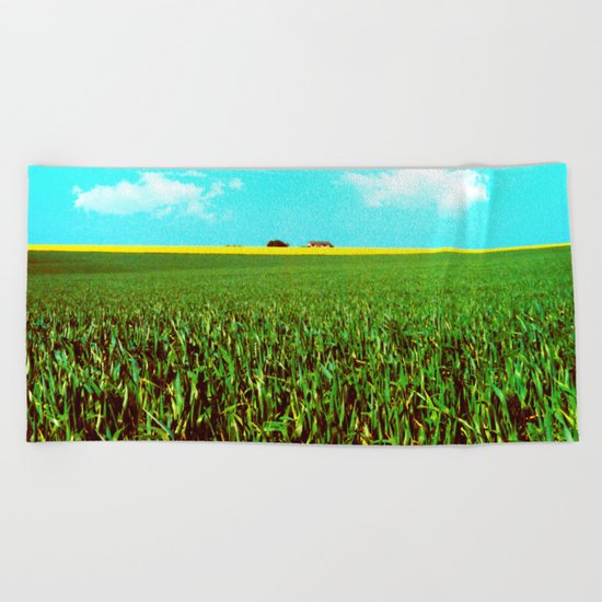 High Plains Crop Beach Towel