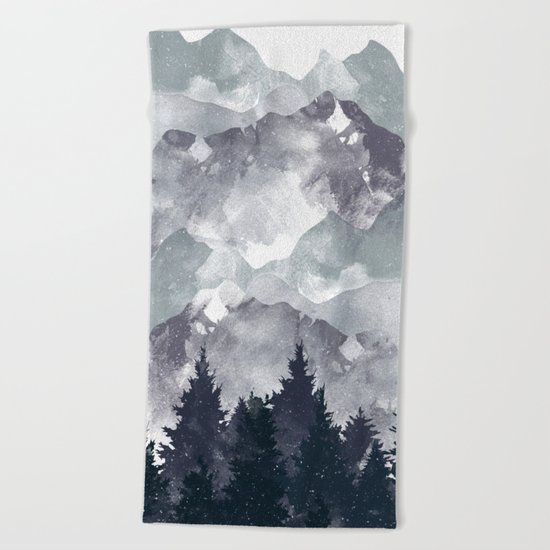 Winter Tale Beach Towel