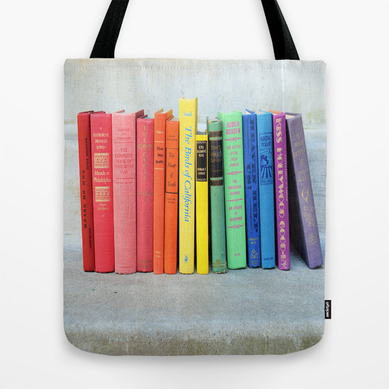 rainbow book bags