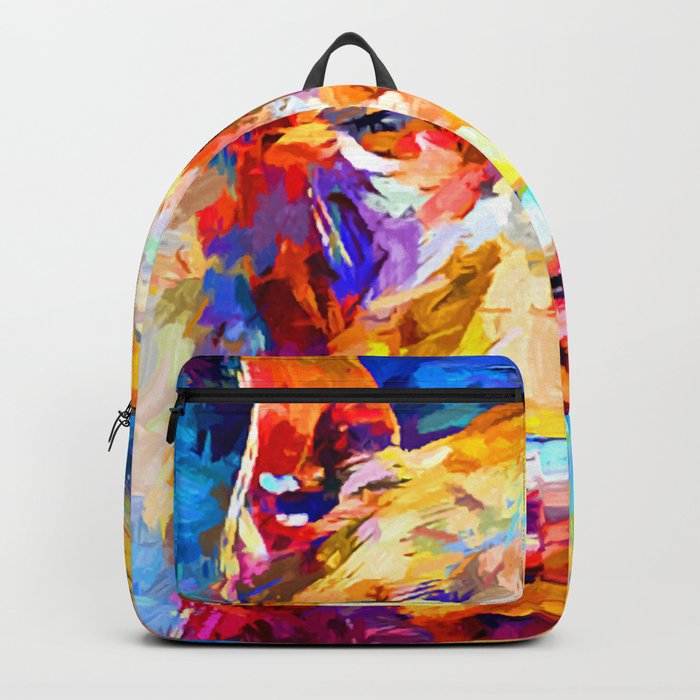 Doberman 3 Backpack by Chris Butler Society6