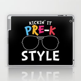 Kickin' It Pre-K Style Laptop Skin