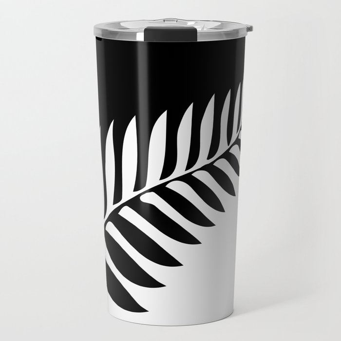 Silver Fern of New Zealand Travel Mug