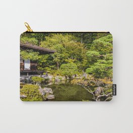 The hondo or main hall and pond at Ginkaku-Ji, Kyoto Carry-All Pouch