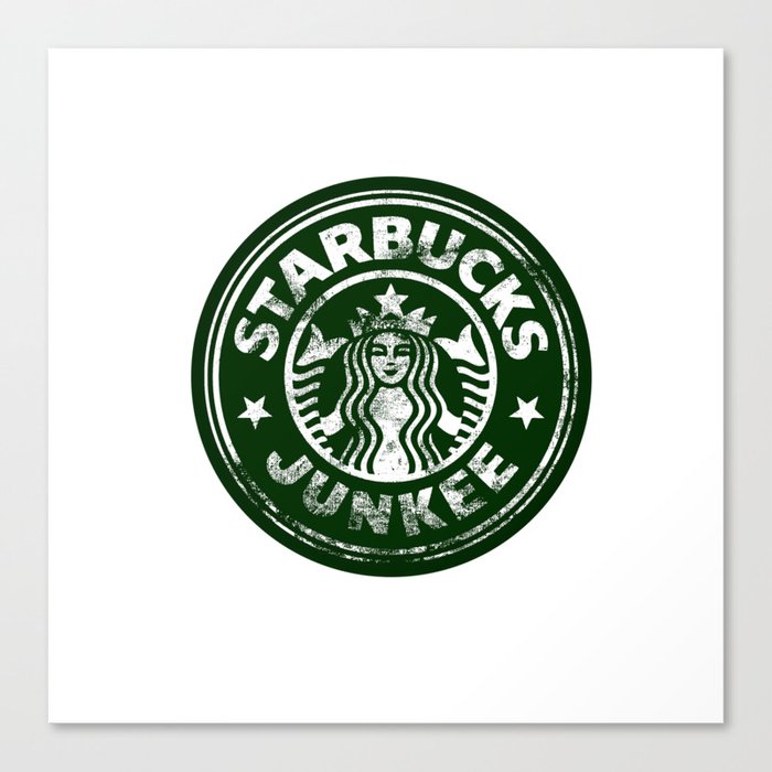 Starbucks Junkee Canvas Print