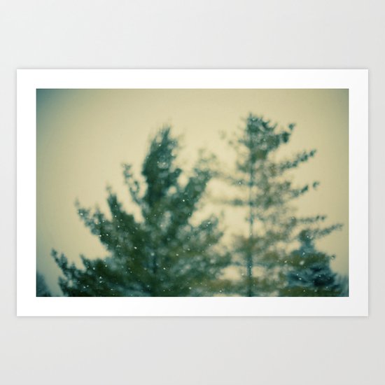 Snowday Art Print