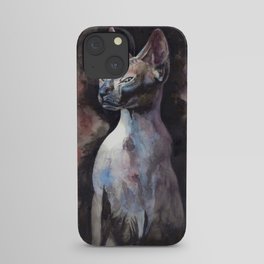 sphynx cat iPhone Case