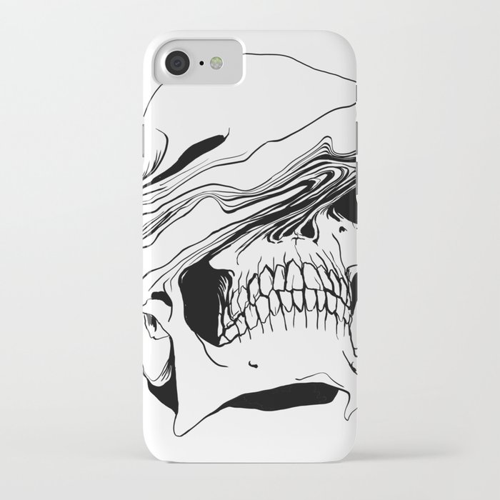 skull #2 (liquify) iphone case