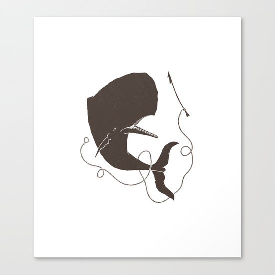 Moby Dick Canvas Print