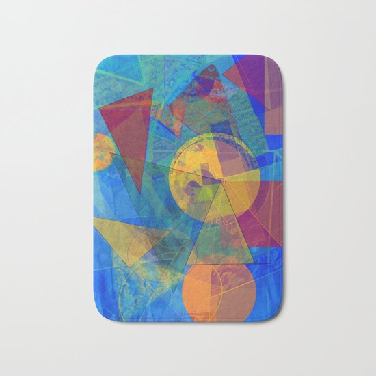 Modern Abstract Bath Mat