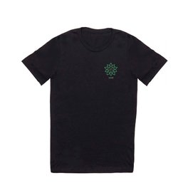 NOW FERN GREEN SOLID COLOR T Shirt | Emerald, Fun, Simple, Fern, Typography, Now, Monochrome, Painting, Color, Abstract 